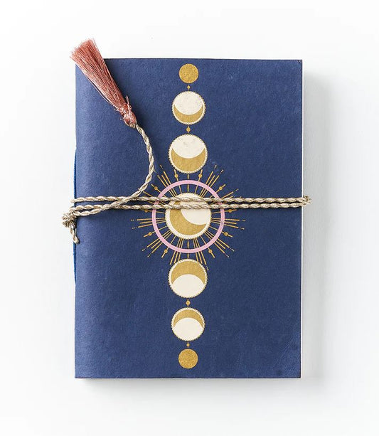 Indukala Moon Phase Leather Journal