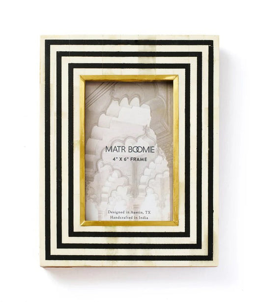 Rajiva Black & Cream Picture Frame