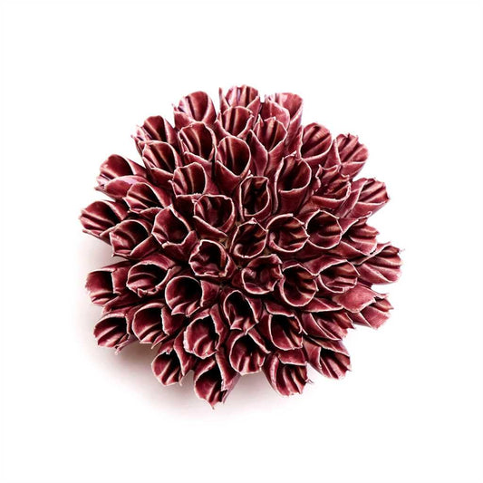 Red Purple Ceramic Coral