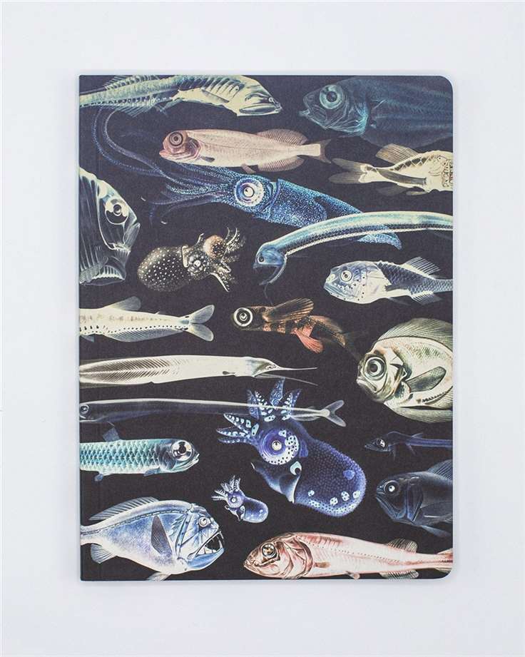 Deep Sea Softcover Notebook