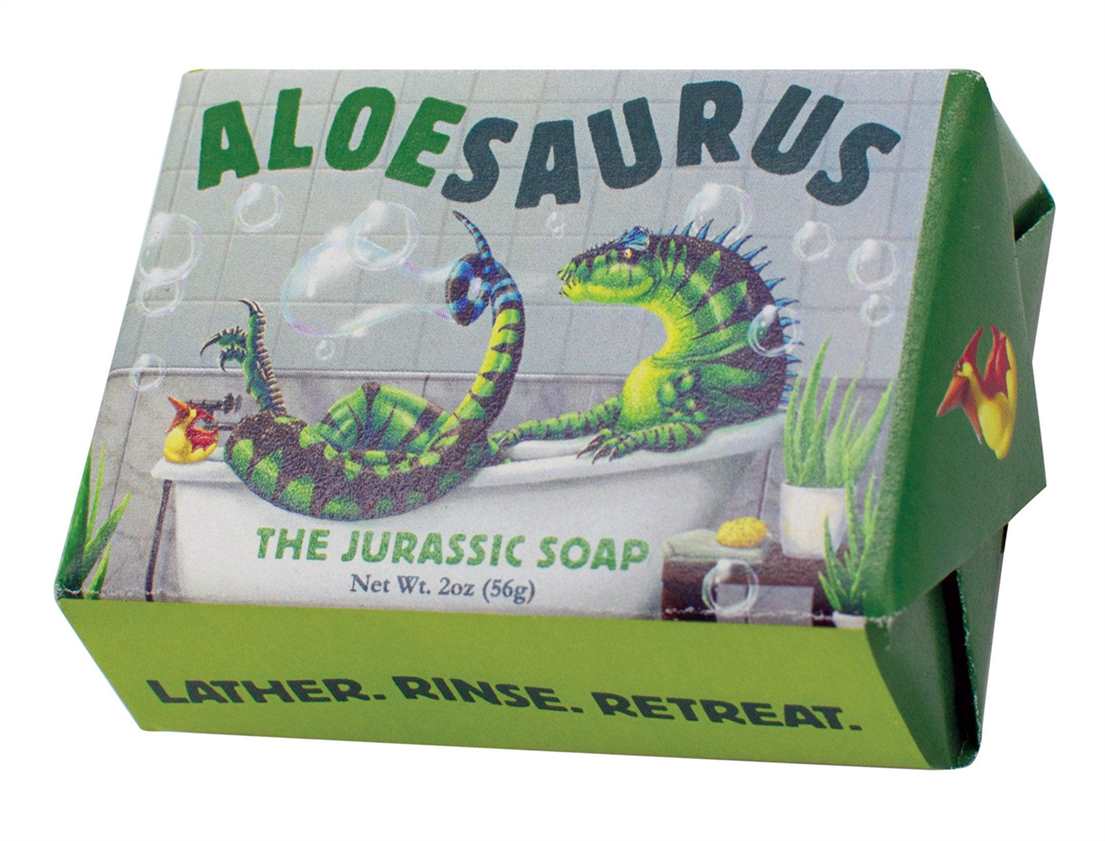 Aloe-saurus Jurassic Soap