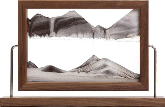 Window Walnut Sand Art