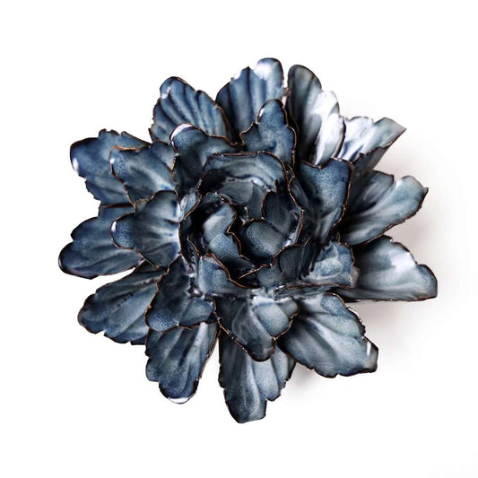 Blue Ceramic Flower