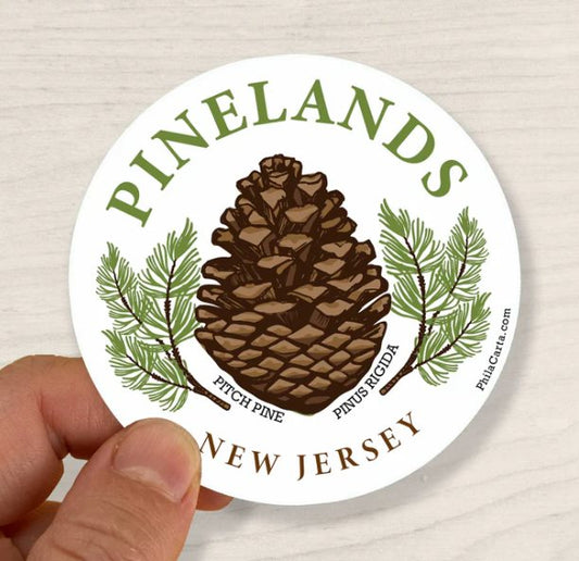 Pinelands NJ Sticker