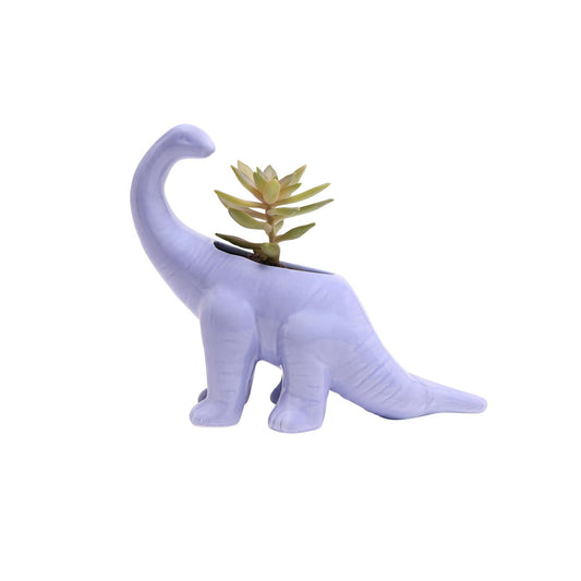 Halogen Blue Brontosaurus Planter