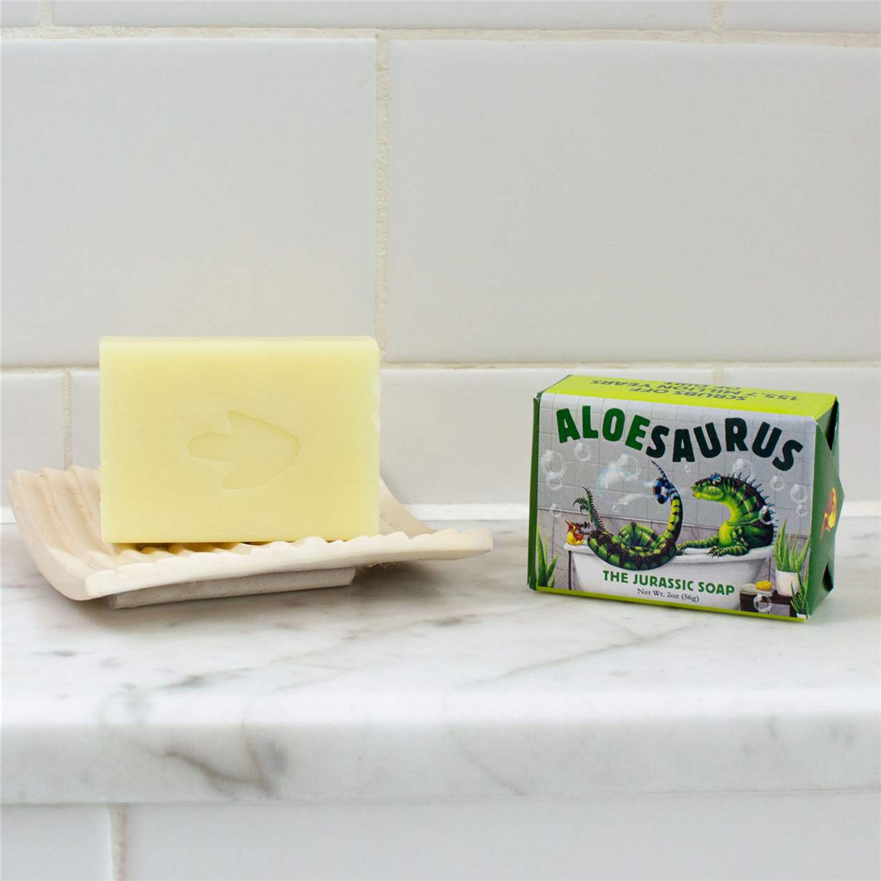 Aloe-saurus Jurassic Soap