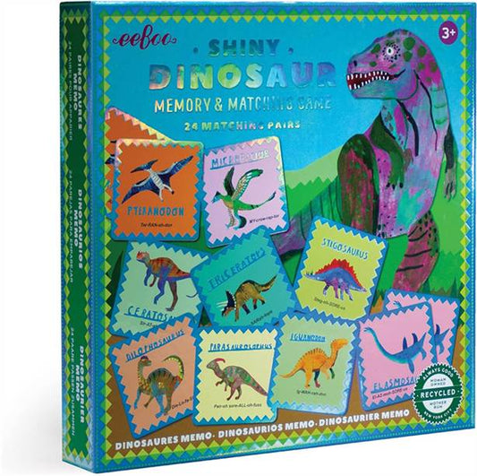 Shiny Dinosaur Matching Game