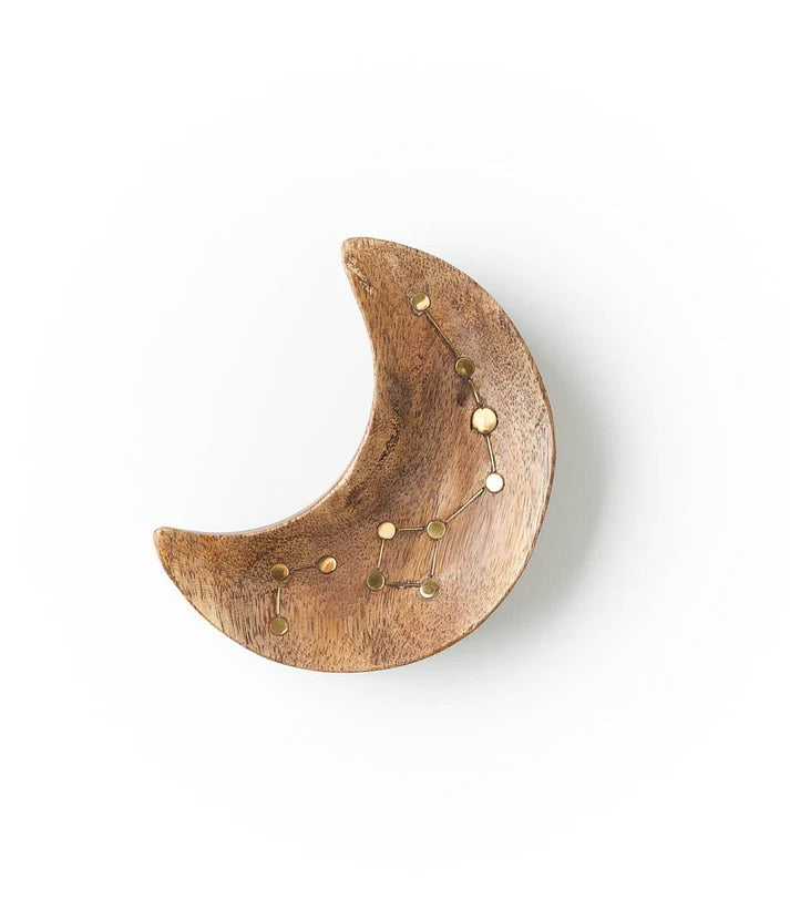 Jyotisha Crescent Moon Jewelry Trinket Dish