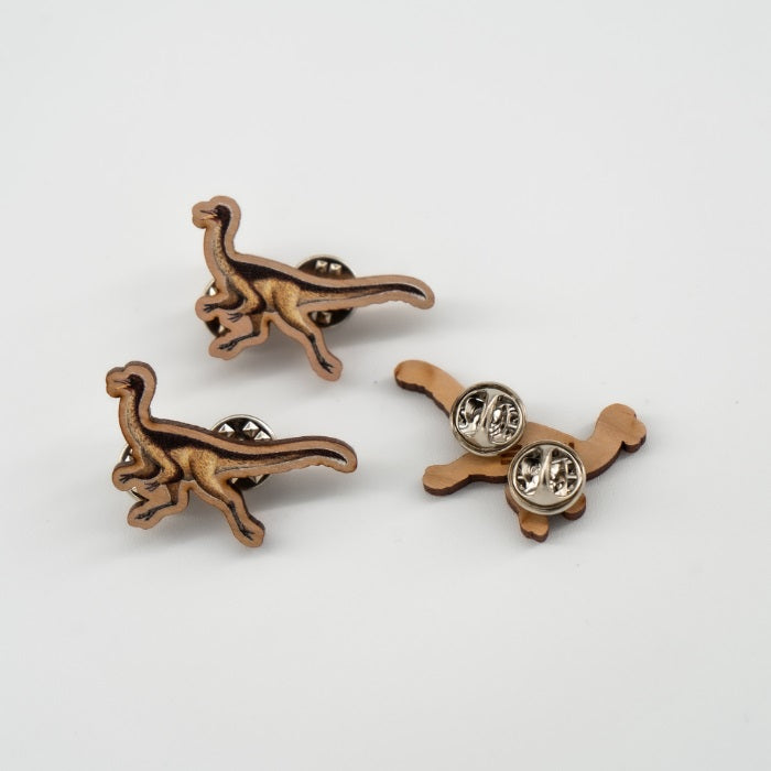 Ornithomimus Wooden Pin