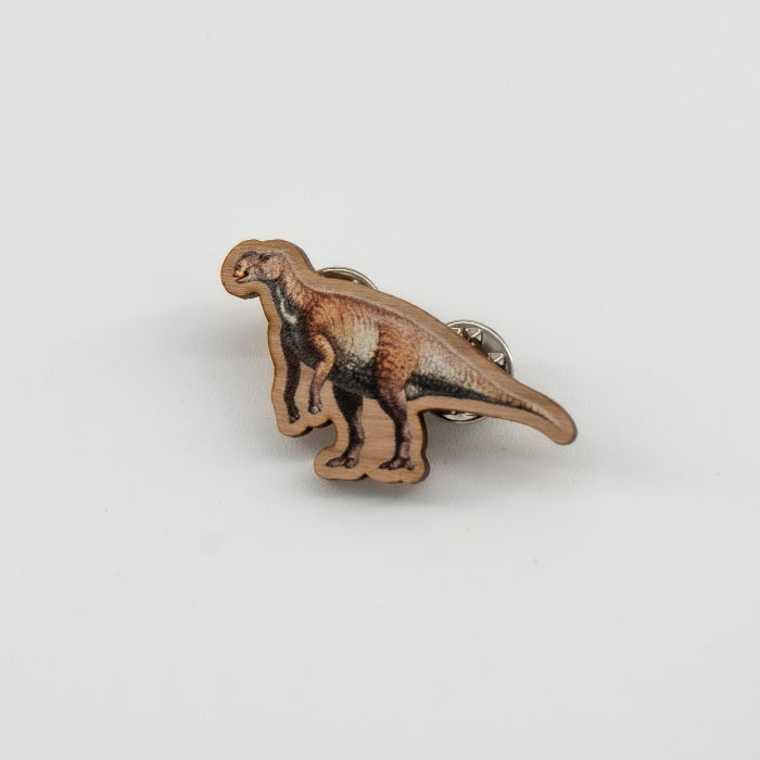 Hadrosaurus Wooden Pin