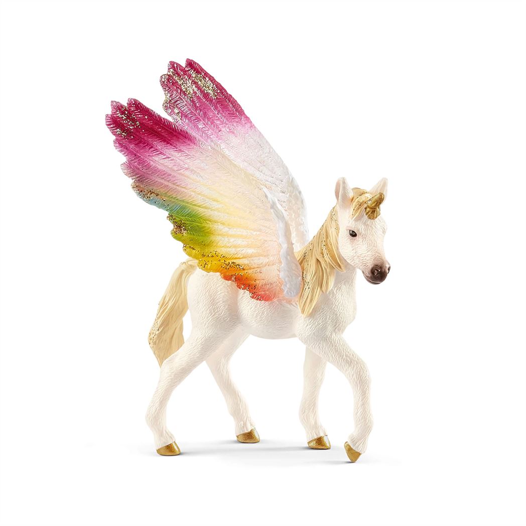 Winged Unicorn Foal Figurine