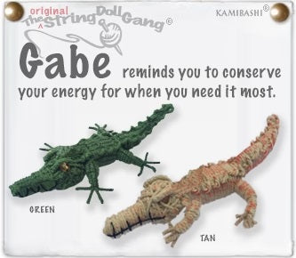 Gabe the Gator String Doll