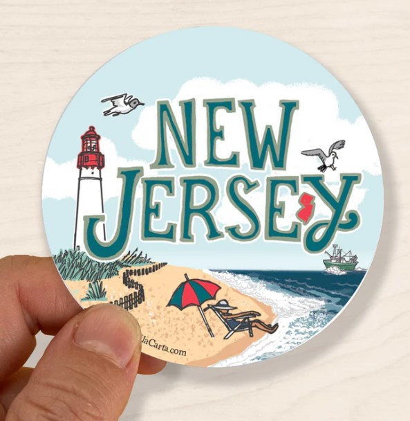 Jersey Shore Sticker