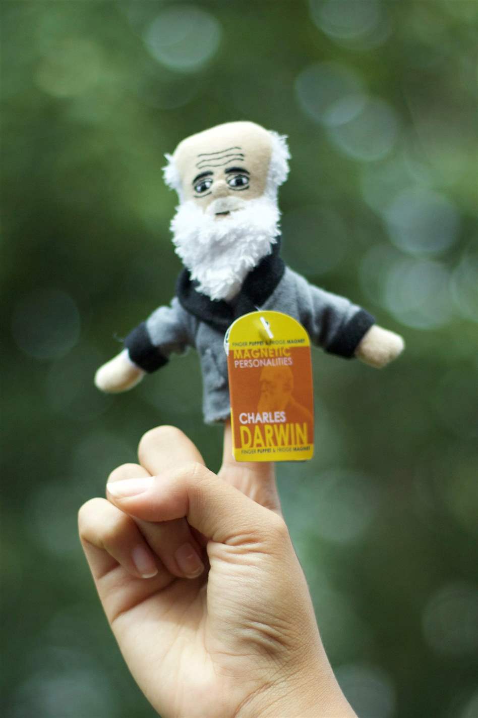 Darwin Magnetic Finger Puppet