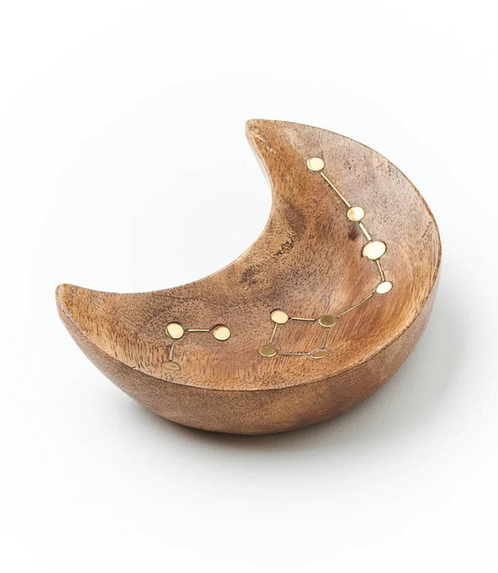 Jyotisha Crescent Moon Jewelry Trinket Dish