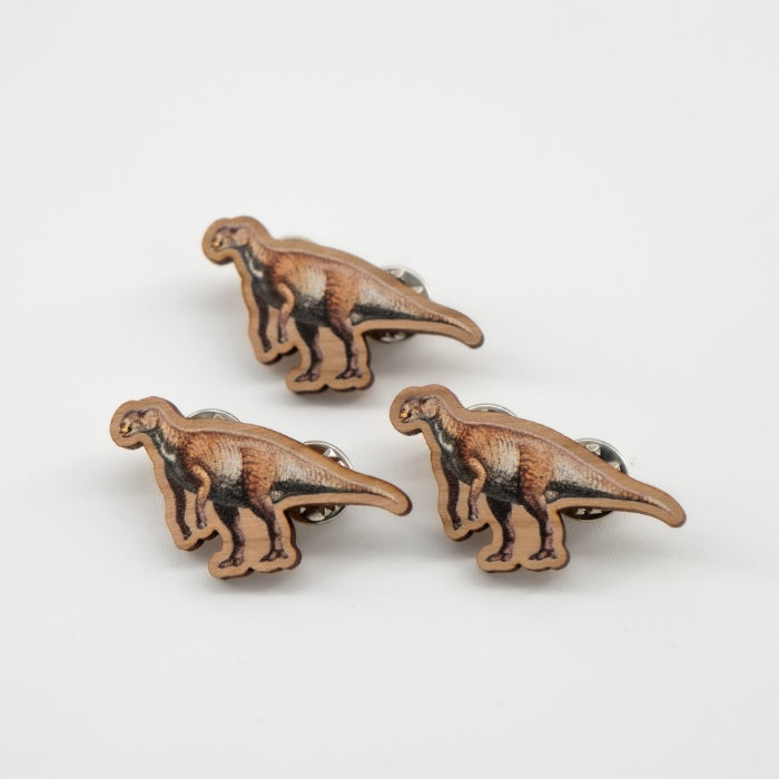 Hadrosaurus Wooden Pin